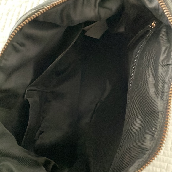 H&M 100% genuine leather shoulder bag/Black - Picture 9 of 14